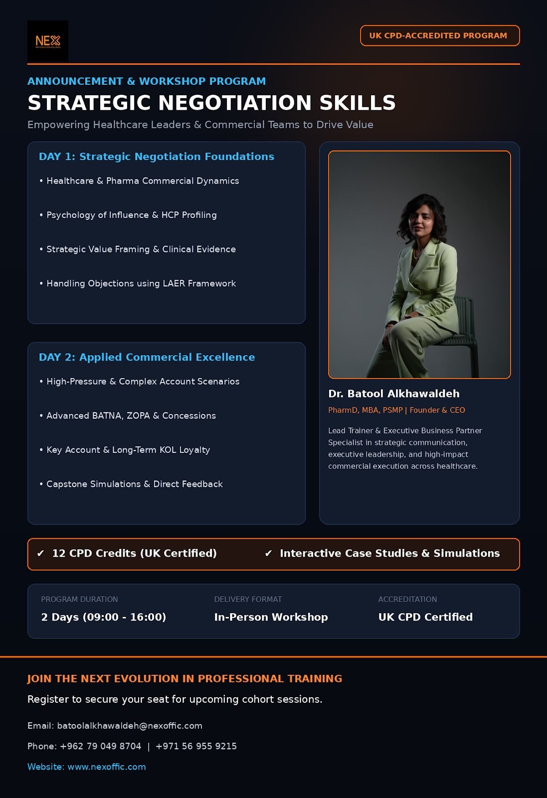 Strategic Negotiation Masterclass